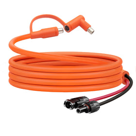 Hoeine 10ft MC4 to 8mm adapter cable enabling solar panel to power station connections.