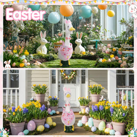 Hoemwarm versatile decor that doubles as seasonal yard accents and party-friendly props.