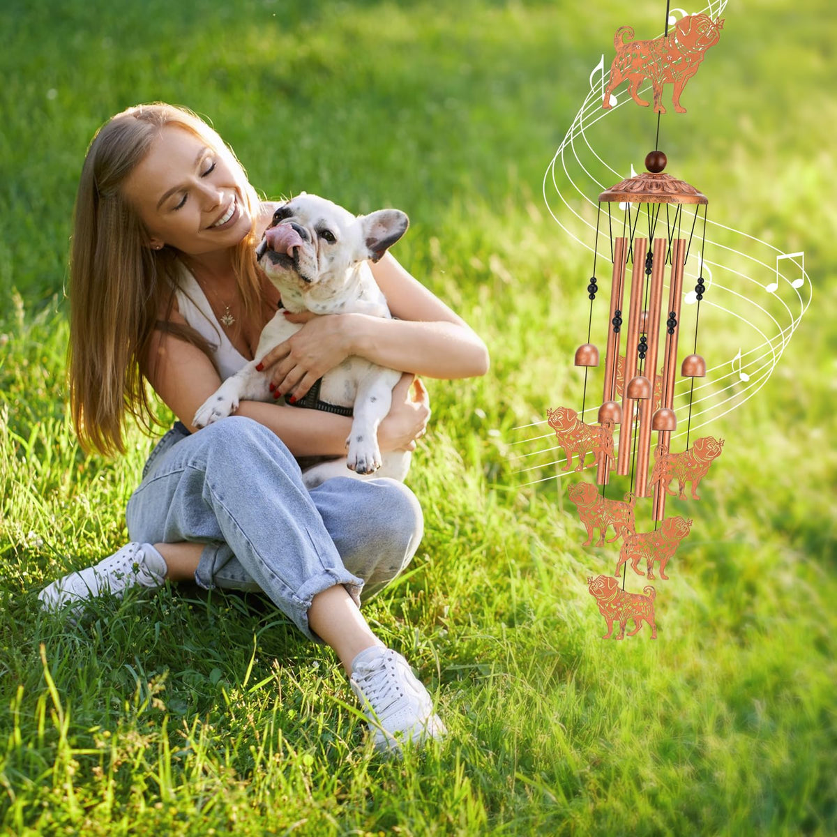 Hoemwarm wind chimes emphasize outdoor weather resistance for patios and porches.