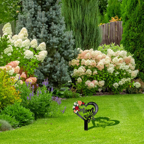 Hoemwarm weather-resistant grave stake—outdoor decor that stays steady in soil.