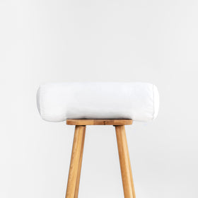 Hofdeco Premium water-resistant fabric bolster insert for outdoor durability and easy cleanup.