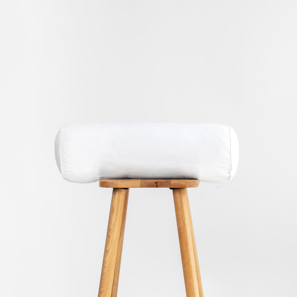Hofdeco Premium water-resistant fabric bolster insert for outdoor durability and easy cleanup.