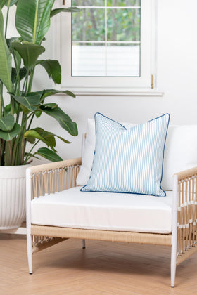 Hofdeco Premium pillow cover back pattern view for cohesive styling