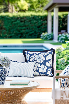Hofdeco Premium coastal lumbar cover back view showing identical pattern on both sides