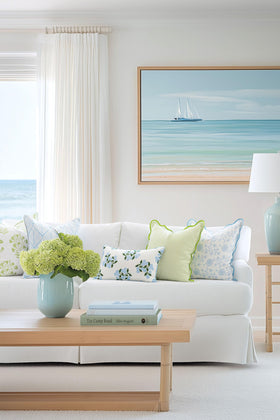 Hofdeco Premium hydrangea detail enhances bright spaces indoors or outdoors.