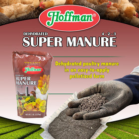 Hoffman 5-pound pack ready-to-use manure for garden setup