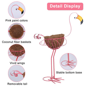 Hogardeck assembly kit for flamingo planters simplifies setup