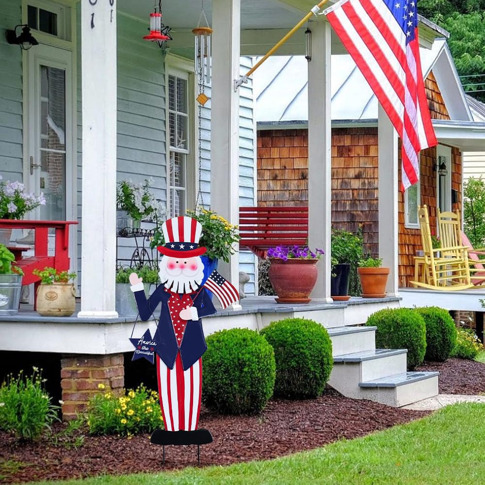 hogardeck Easy-to-install yard stake for lawn or planter display
