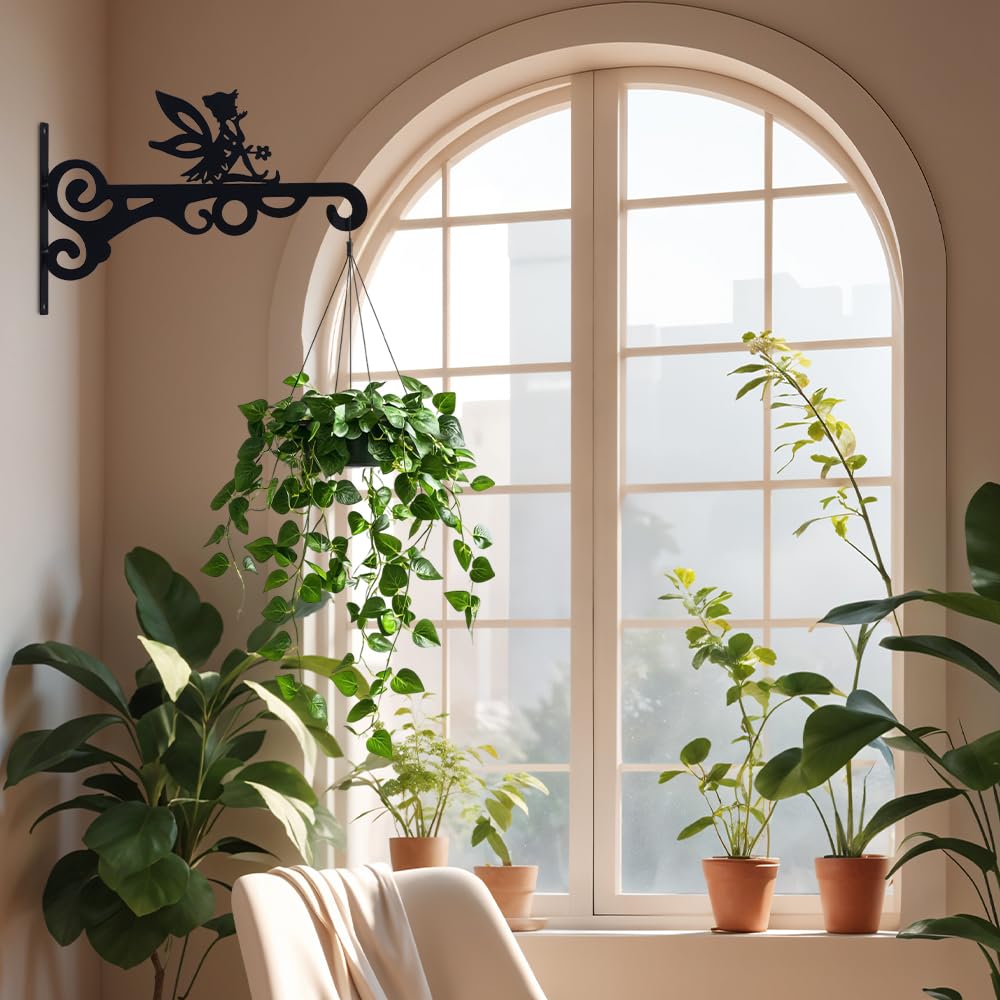 hogardeck fairy-theme hanger adds whimsical garden decor and visual charm