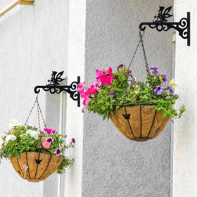 hogardeck iron hanger anti-rust finish resists weather for year-round use