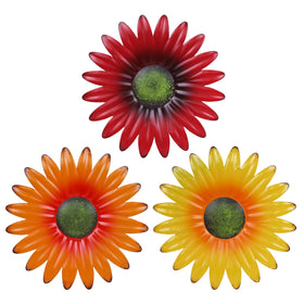 Hogardeck metal flower wall decor layered petals for a lifelike wall bloom
