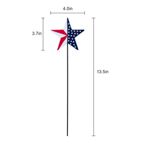 hogardeck metal garden stake for front yard display that resists weather