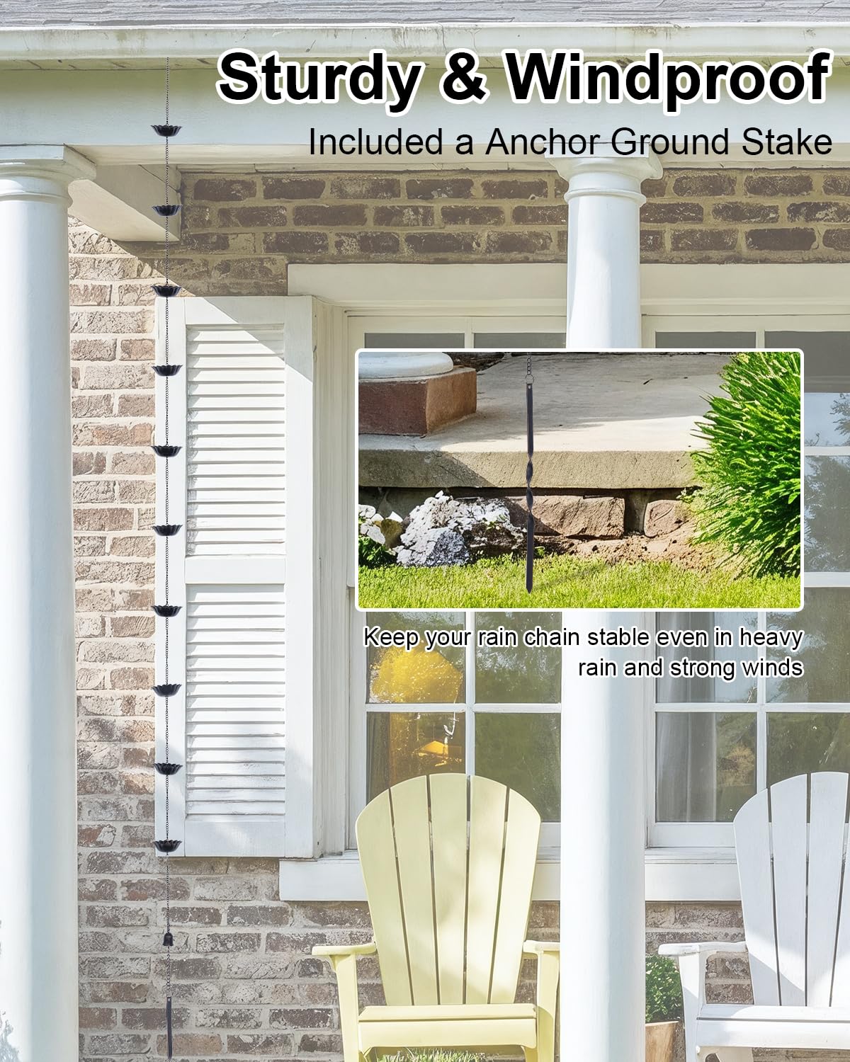 Hogardeck soothing water flow creates calming ambience in exterior spaces.