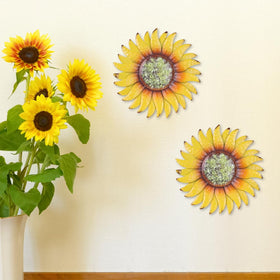 All-metal construction provides UV protection and weather resistance for year-round display.