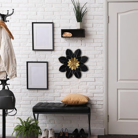 hogardeck bold 16-inch wall piece sparks visual interest in entryways