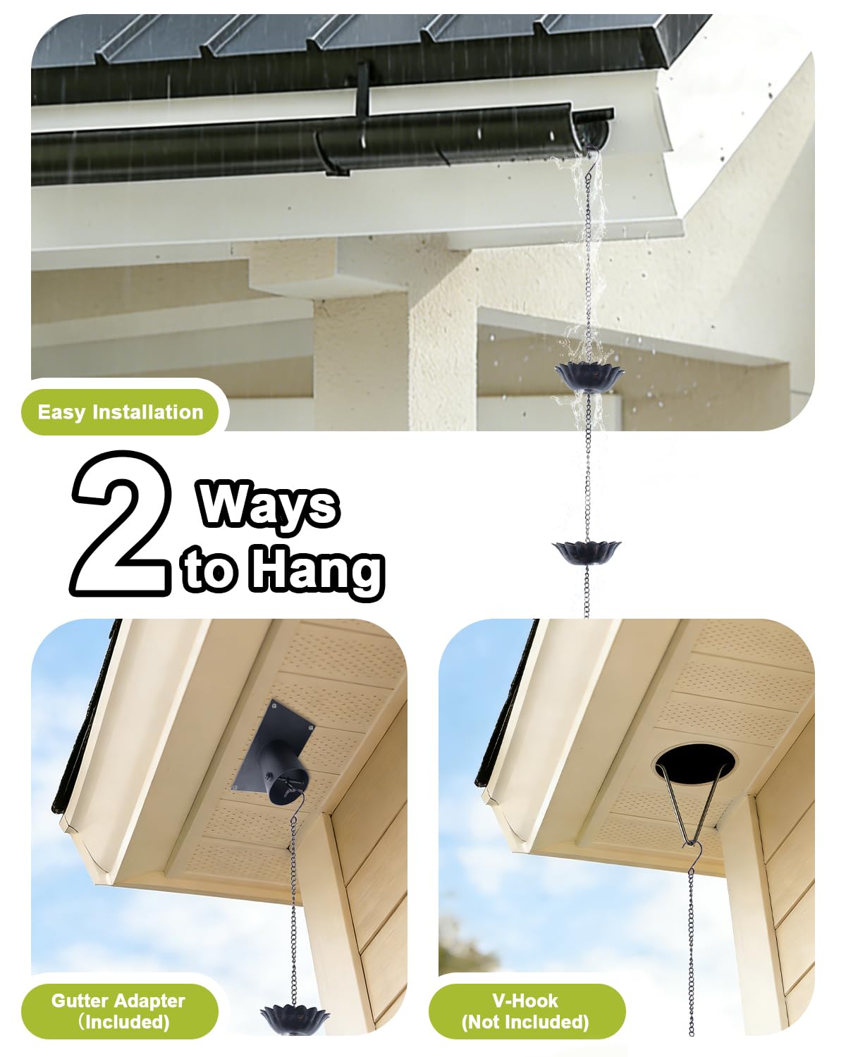 Hogardeck weatherproof rust-resistant coating withstands sun and rain.