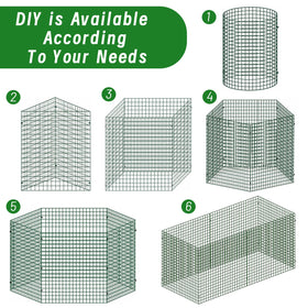 Hogarjal dark green mesh blends with garden aesthetics while protecting crops.