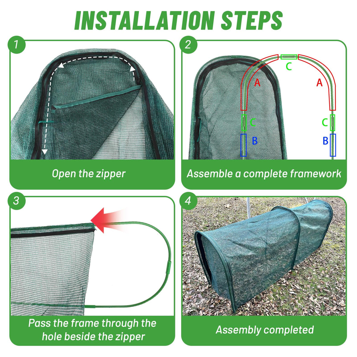 Hogarjal removable zipper door enables easy access and smooth coop connection