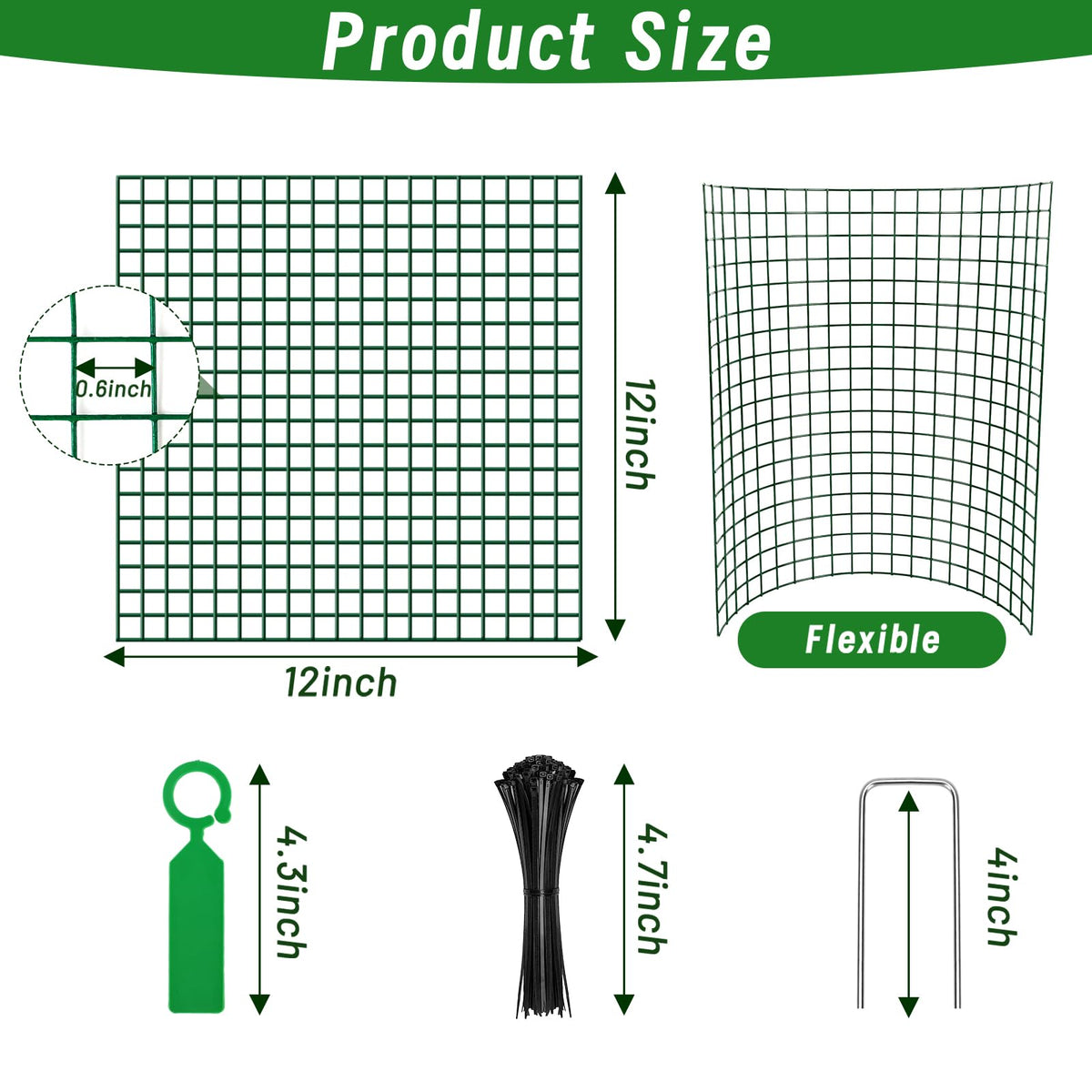 Hogarjal reusable zip ties secure panels quickly for easy seasonal changes.
