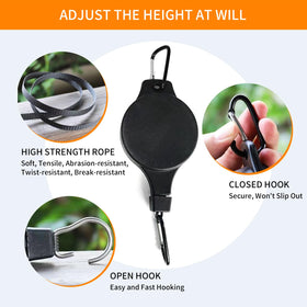 HOGXUAE stainless steel hooks stay rust-free for secure hanging
