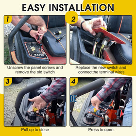 Hohean PTO Switch compatible with Bad Boy Mowers ZT Elite MZ series.