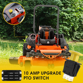 Hohean PTO Switch quick-install guide for simple on-panel mounting.