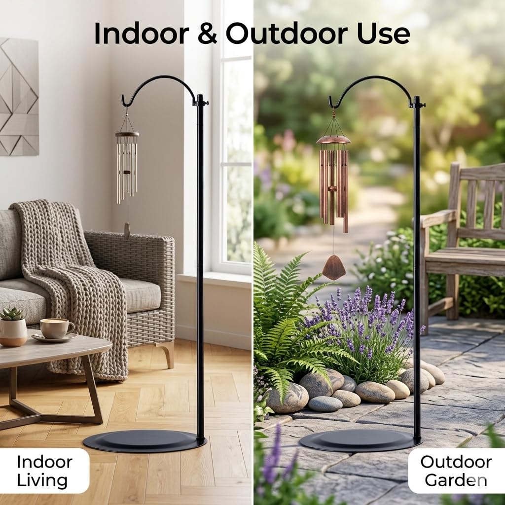 HOHIYA versatile garden decor stand ideal for patios and balconies.