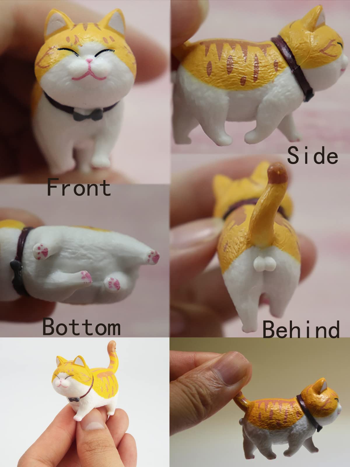 HOINCO kitten ornaments brighten desks and plant pots