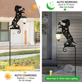 Hokfirm Dachshund gifts for women decorates outdoor spaces