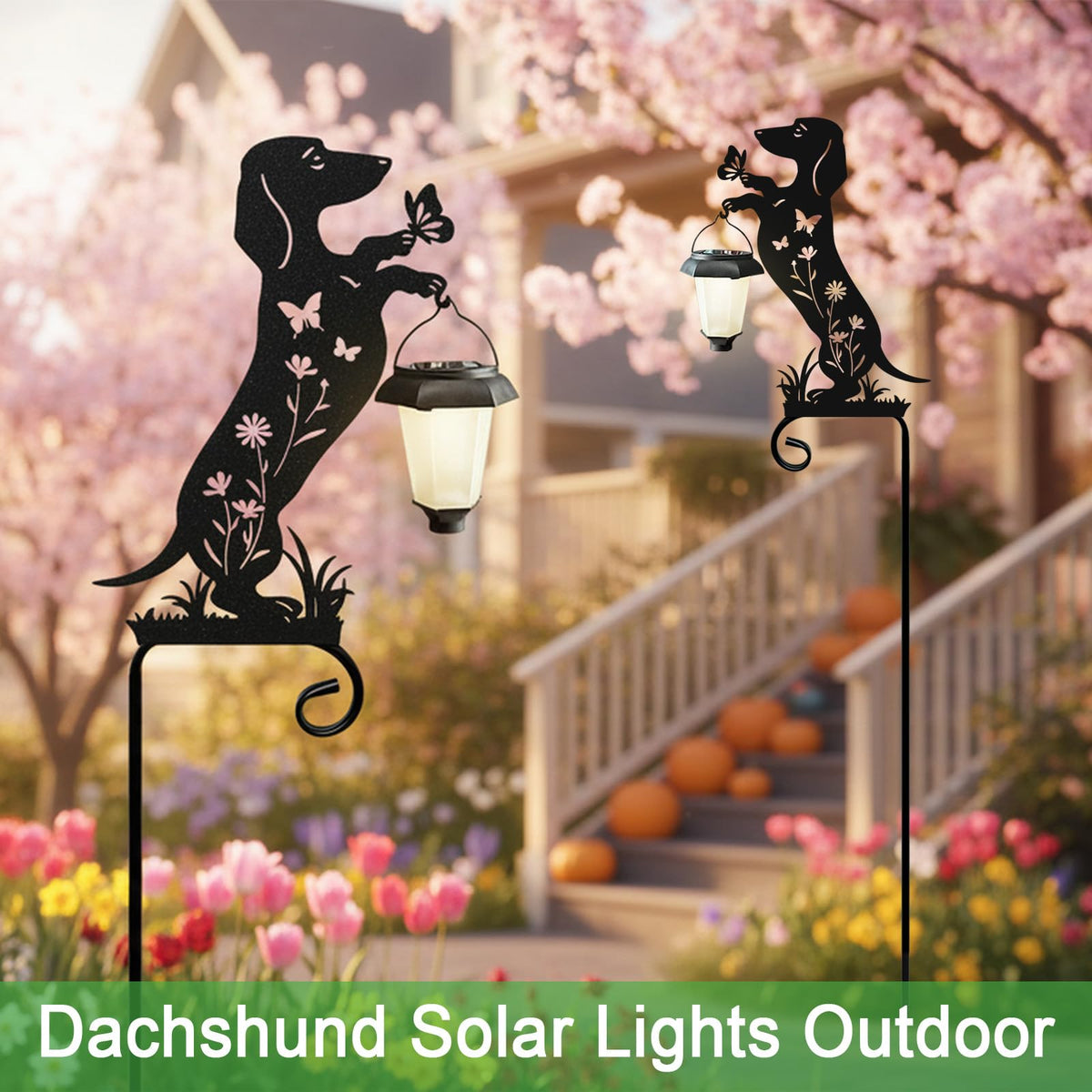 Hokfirm Dachshund yard decor ideal for seasonal displays