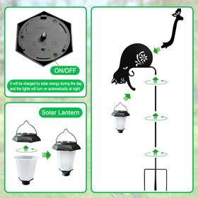 Hokfirm energy-saving solar lighting uses daylight power for evening charm