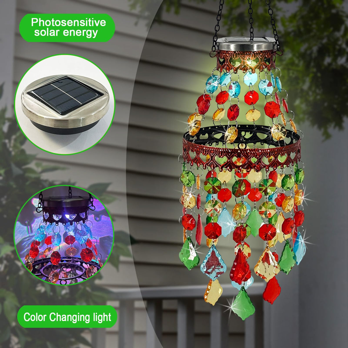Hokfirm weatherproof outdoor lanterns designed for patio and yard durability