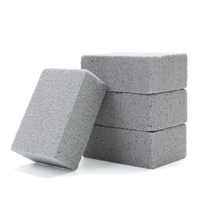 Hokilands Magic Blackstone Scraper pack shot shows four non-scratch bricks for versatile cleaning.
