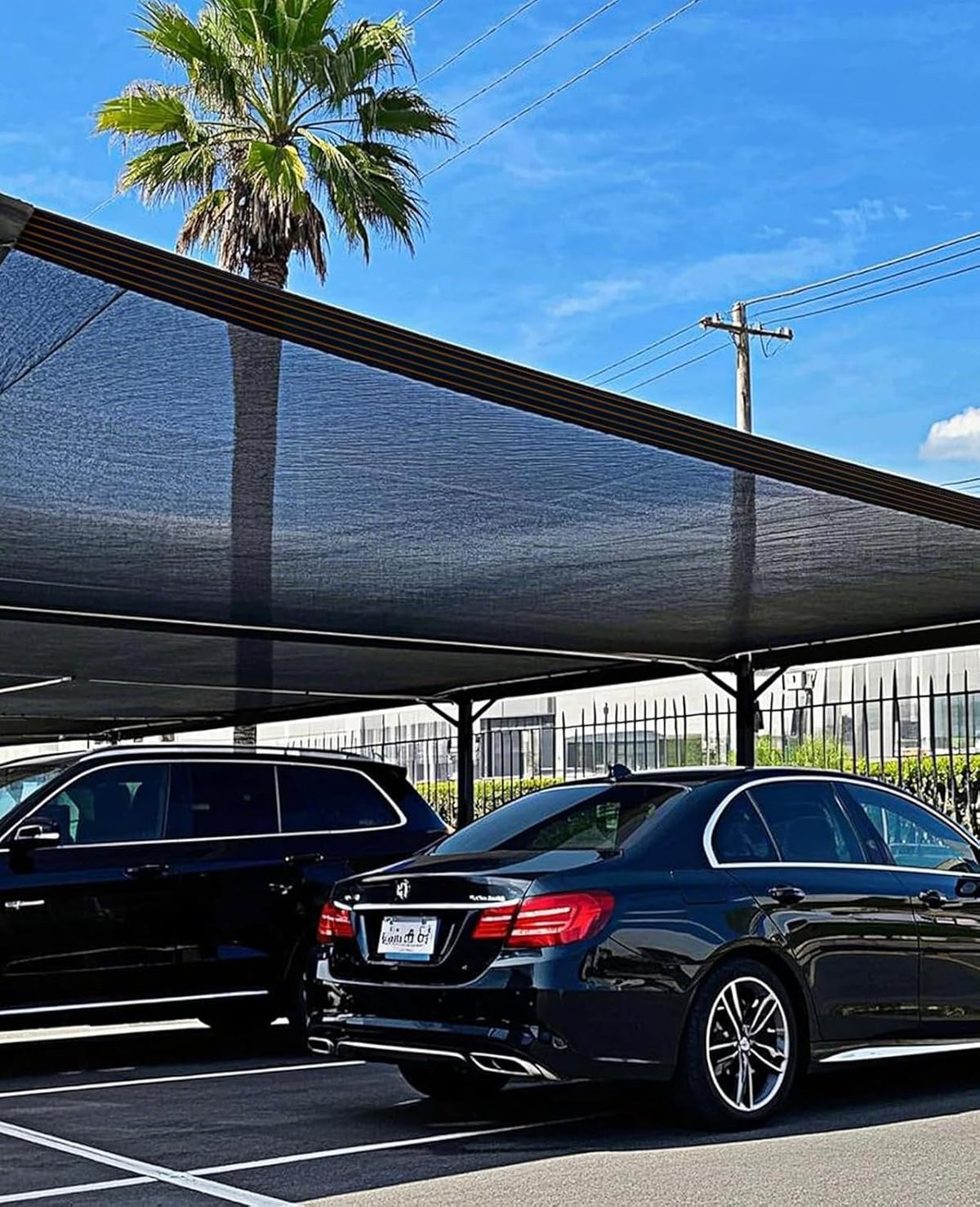 HOLAA breathable open-weave design allows airflow while diffusing sunlight
