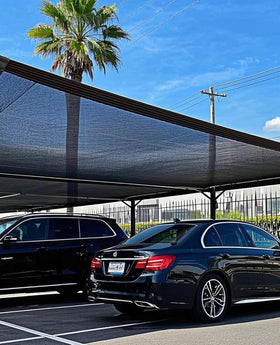 HOLAA breathable open-weave design allows airflow while diffusing sunlight