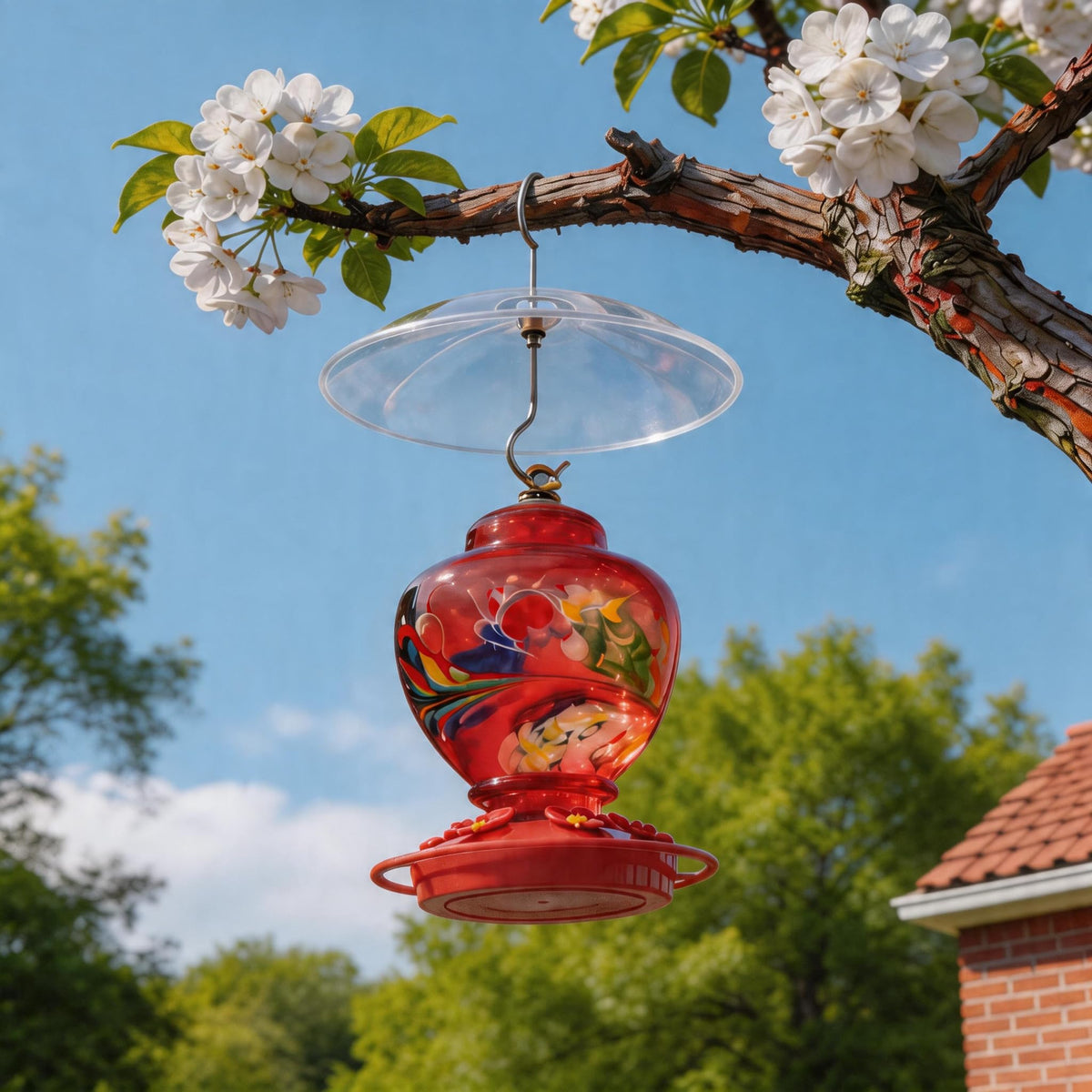 HOLAHOMA all-weather dome provides reliable protection with clear plastic visibility