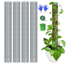 HOLANHING 40-inch moss pole stackable for climbing plants supports tall foliage
