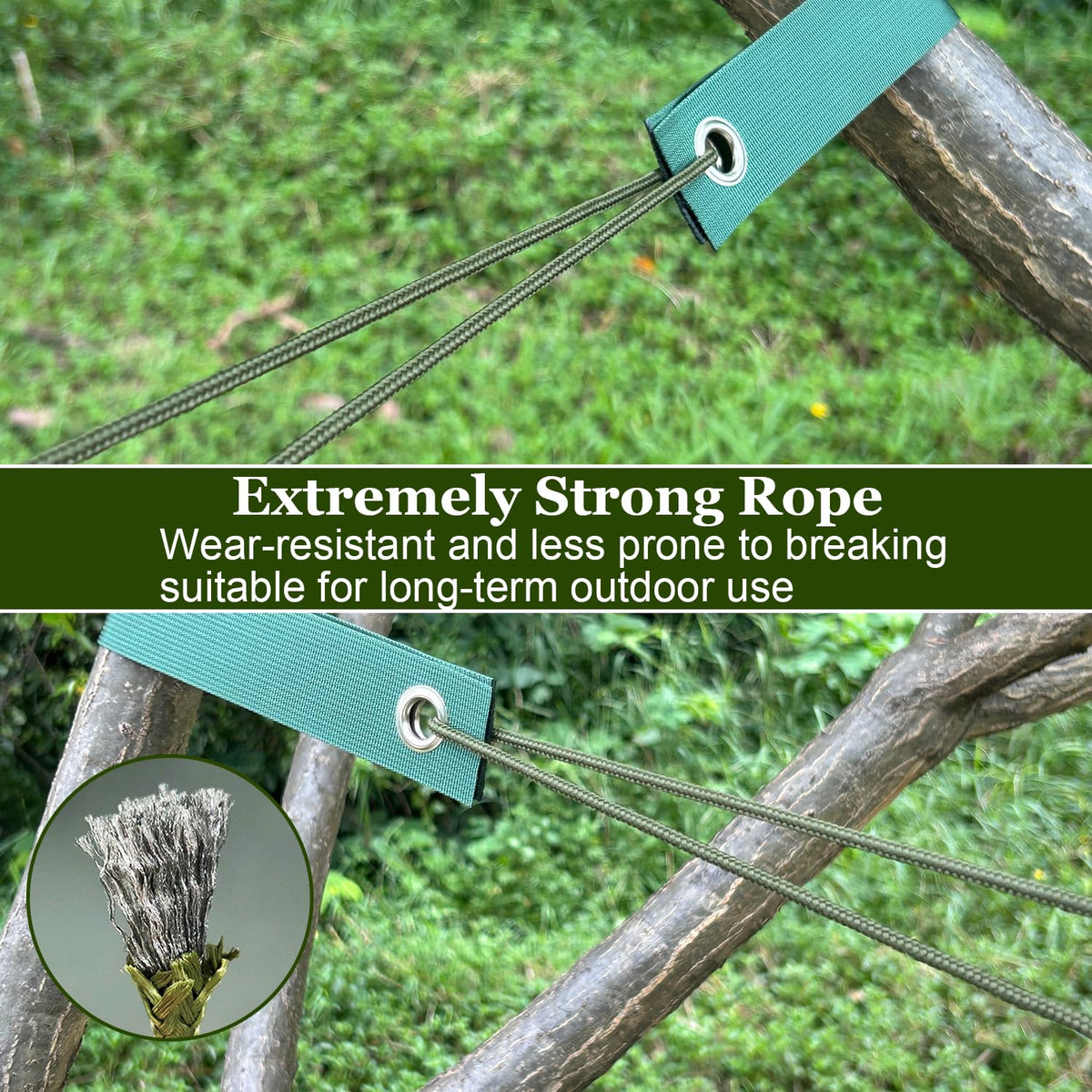 HOLANHING aluminium tensioner helps fast rope length adjustment