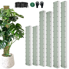HOLANHING D shape moss pole 60 inch supports tall climbing plants