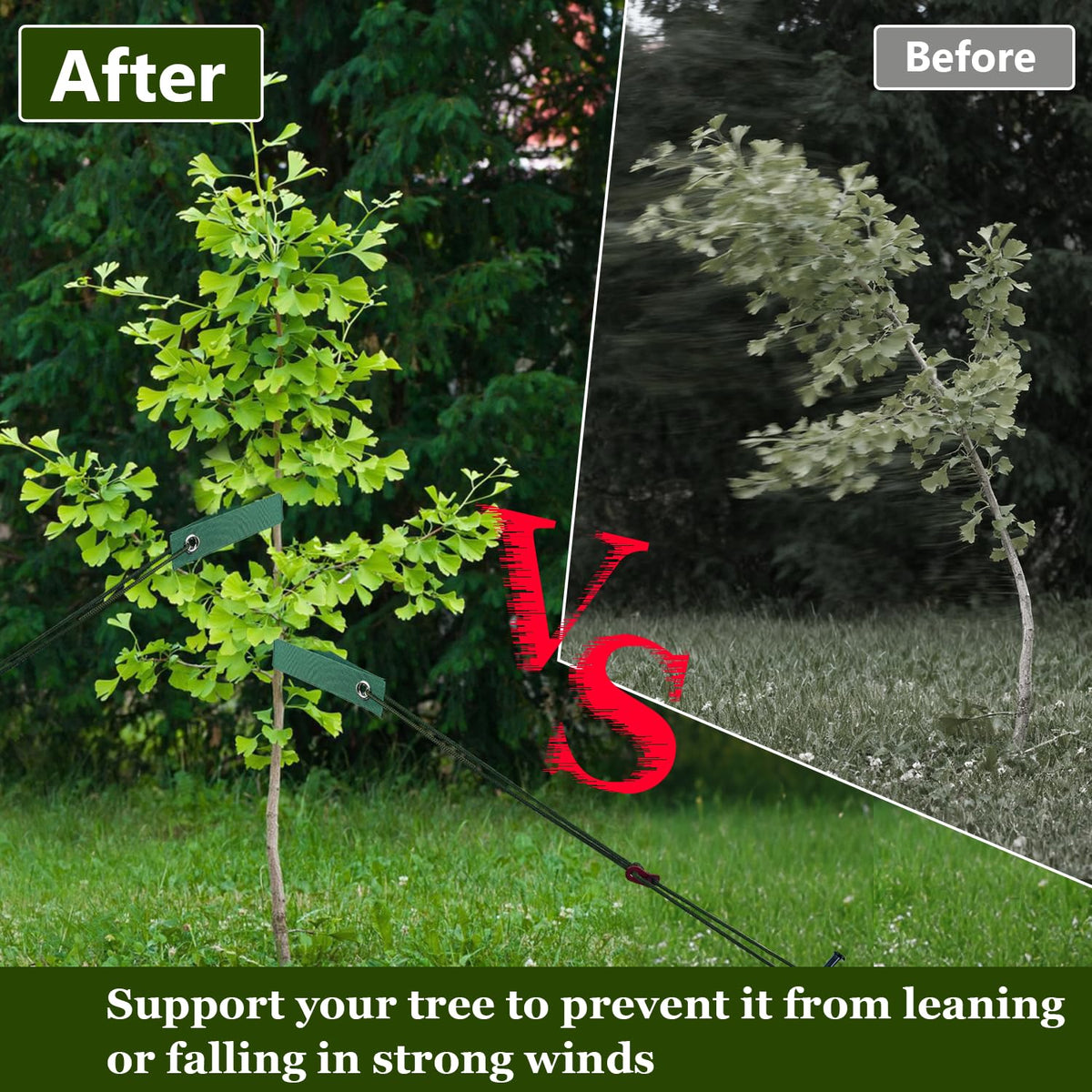 HOLANHING forged steel stakes ensure durability on hard ground