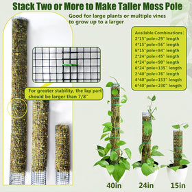 HOLANHING 6-pack contents with zip ties and gloves for easy setup.