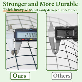 HOLANHING stackable design demonstrated for varying trunk sizes.