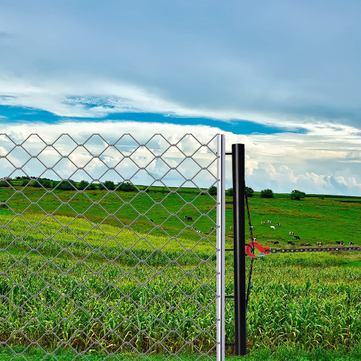 HoLarXuQ fence-stretching session shows quick setup for backyard projects