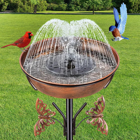 HoLarXuQ garden setting highlights durable outdoor decor in a yard.
