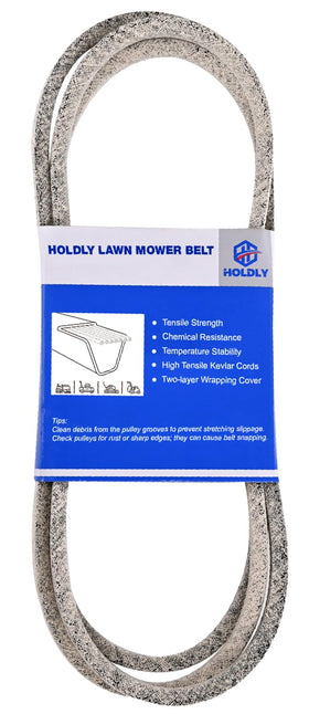 Holdly 5/8 x 35 drive belt mounted on a lawn tractor for easy mowing