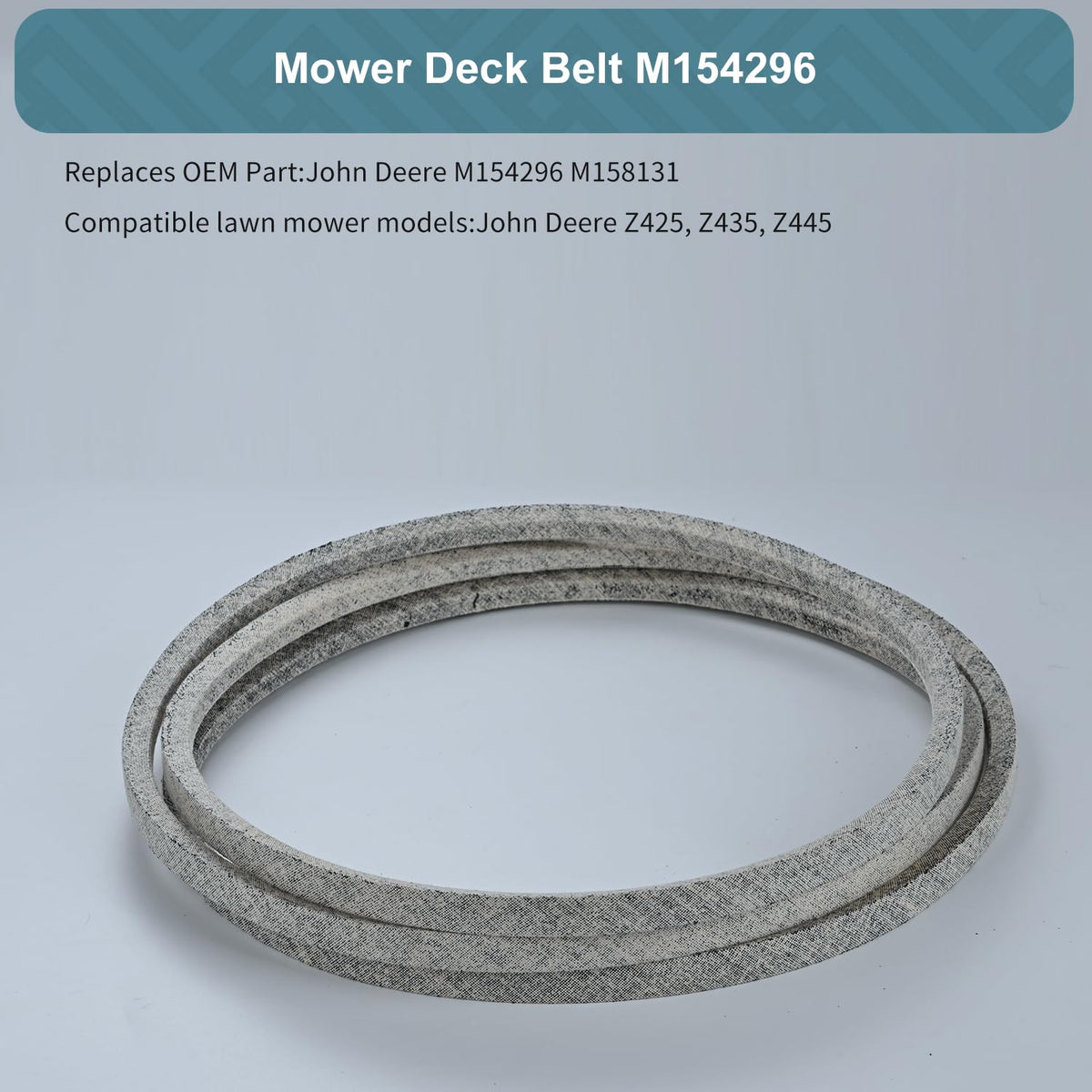 Holdly mower belt compatibility Z425 Z435 Z445 demonstrates easy DIY replacement