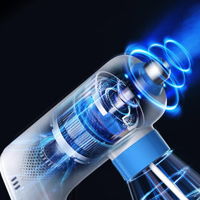 HOLDWELL blue light nano spray gun enabling quick, contactless surface treatment.