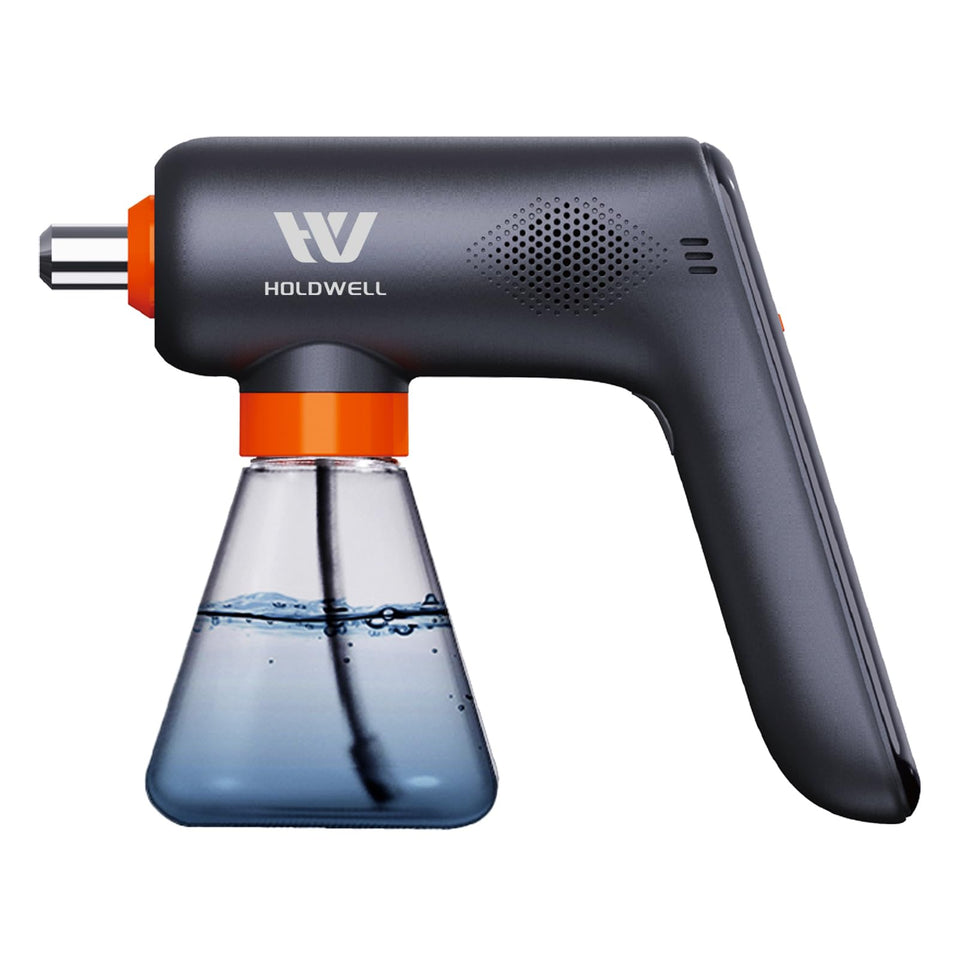 Holdwell cordless disinfection fogger ready for quick indoor cleaning