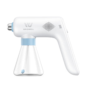 HOLDWELL mini disinfection fogger with stainless steel nozzle for precise surface sanitizing.
