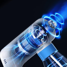 HOLDWELL Mini Fogger with blue light improves visibility for targeted spraying.